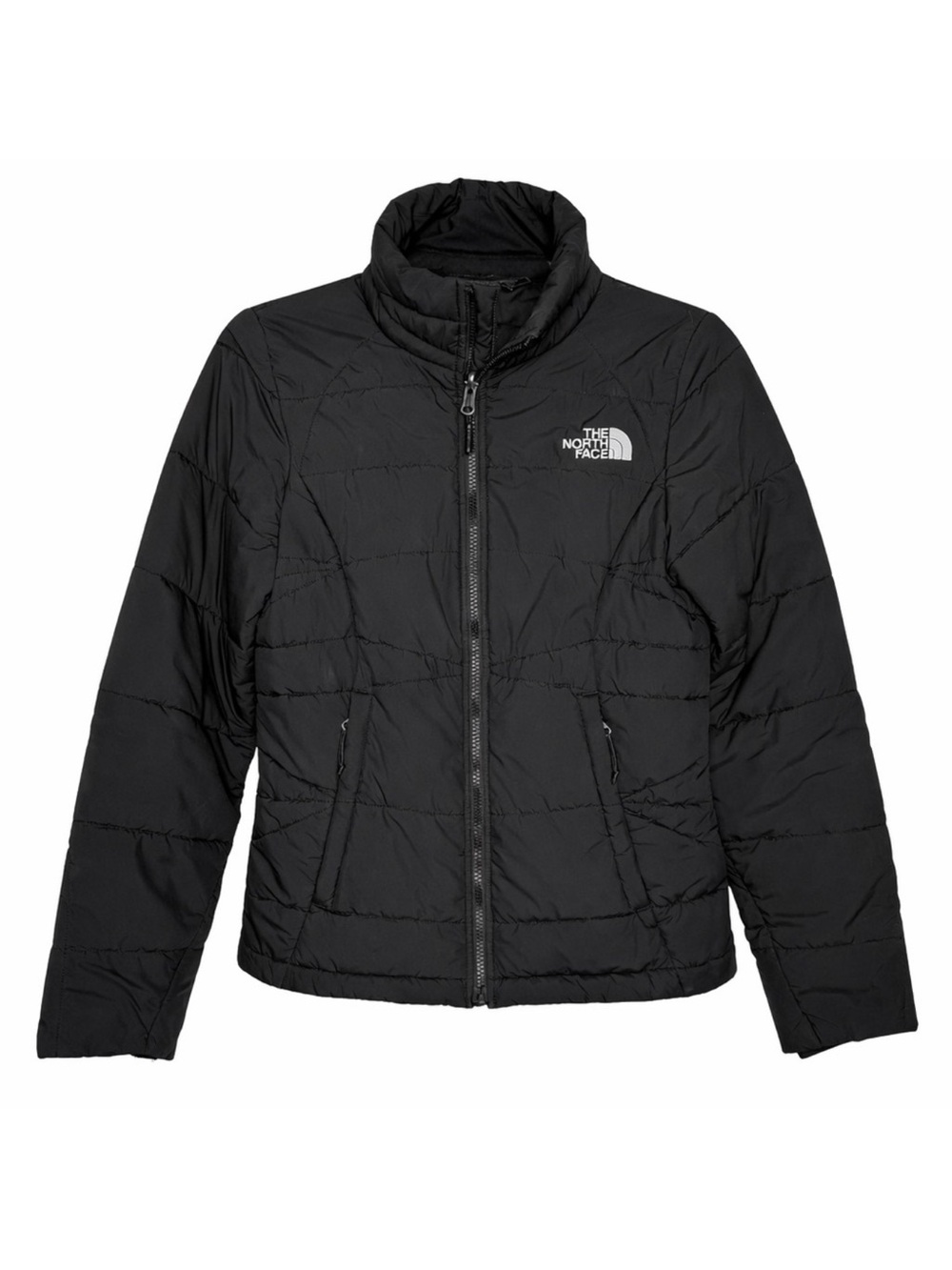 The North Face Womens Aconcagua Polyester Puffer Ski Jacket Black Size XS
